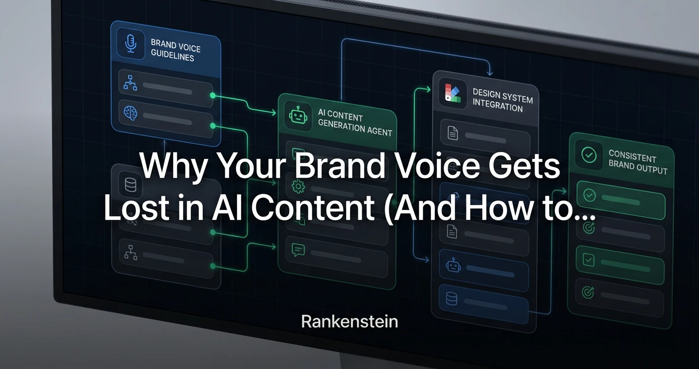 Why Your Brand Voice Gets Lost in AI Content (And How to Fix It)